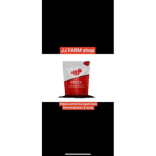 pelet AQUA LUNUB FRYZY pakan fry burayak benih ikan super growth body 100gram ikan louhan koi koki d