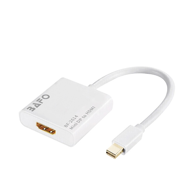 Mini DP DisplayPort to HDMI 1080P Adapter BAFO BF-2614