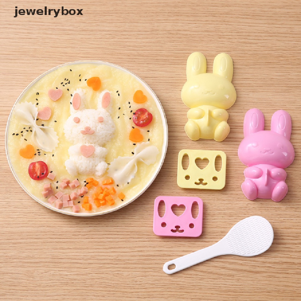 (jewelrybox) Cetakan Nasi / Sushi / Sandwich / Onigiri Bentuk Kelinci