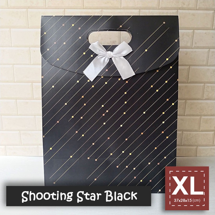 

Paper Bag Motif Ukuran XL / Tas Kertas Kado - SHOOTING STAR