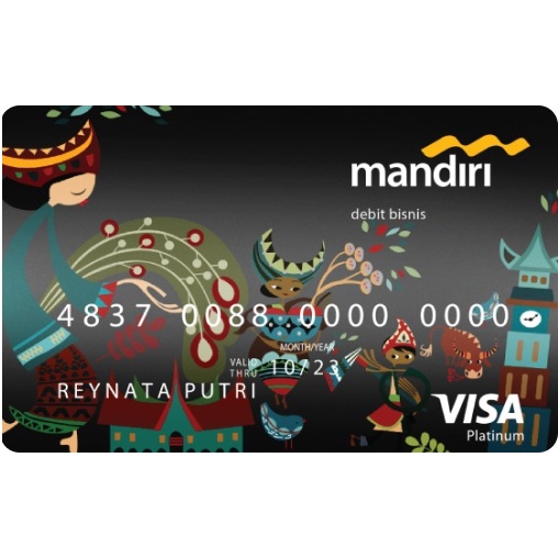 

[PREMIUM] Stiker ATM/DEBIT Mandiri Bisnis