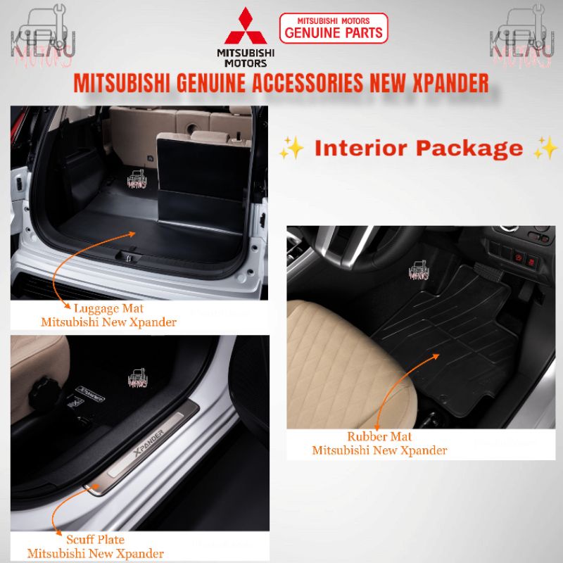 Paket Interior Aksesoris Mitsubishi New Xpander / Interior Package