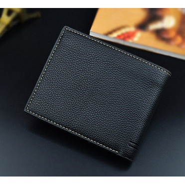 DOMPET LIPAT PRIA IMPORT KULIT ORIGINAL HITAM EAGLE WA307B5 PREMIUM KECIL KARTU PENDEK BATAM BRANDED