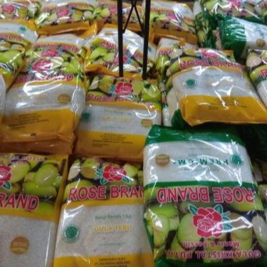 

Rose brand gula pasir 1kg premium /kuning