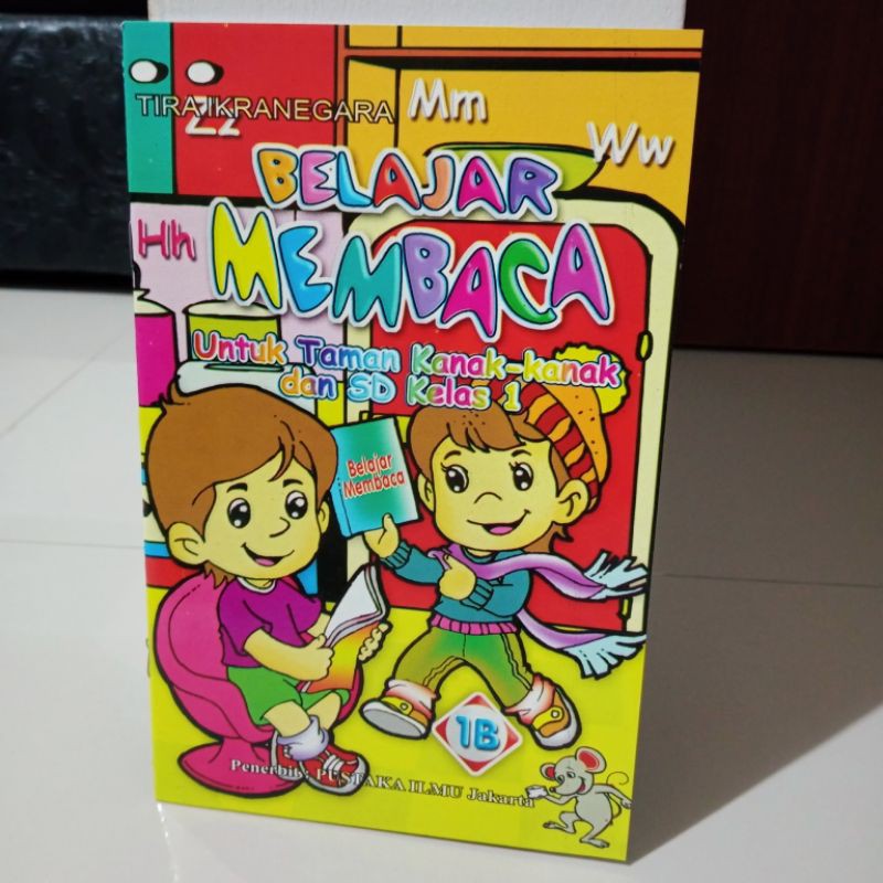 buku belajar membaca 1B 32 halaman (16×24cm)