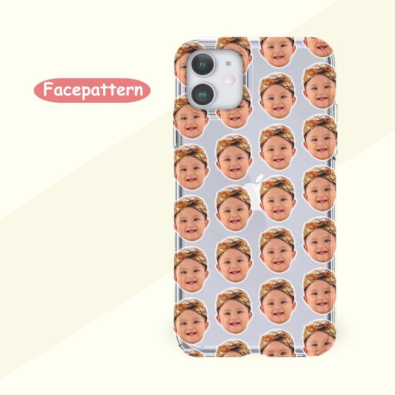 face pattern grid custom foto anticrack printing softcase iphone samsung oppo vivo zenfone nokia all type