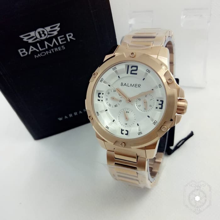 Jam Wanita Balmer 7979 Rosegold Original