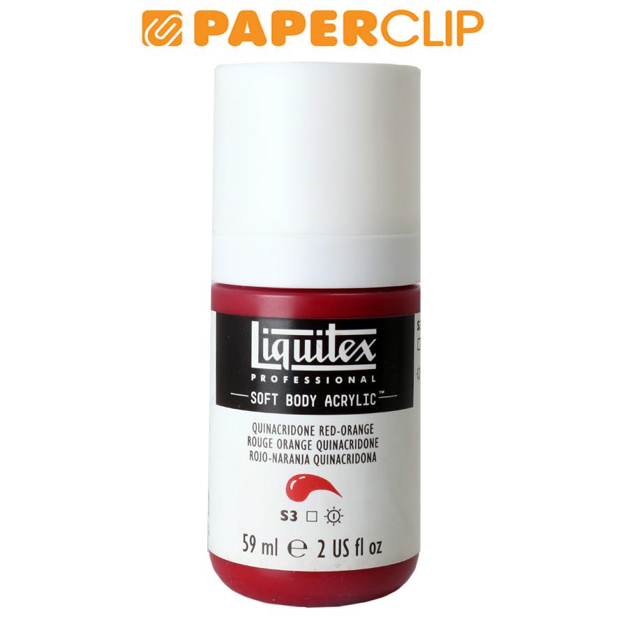 

ACRYLIC SOFT BODY LIQUITEX 1959109 QUINACRIDONE RED ORANGE