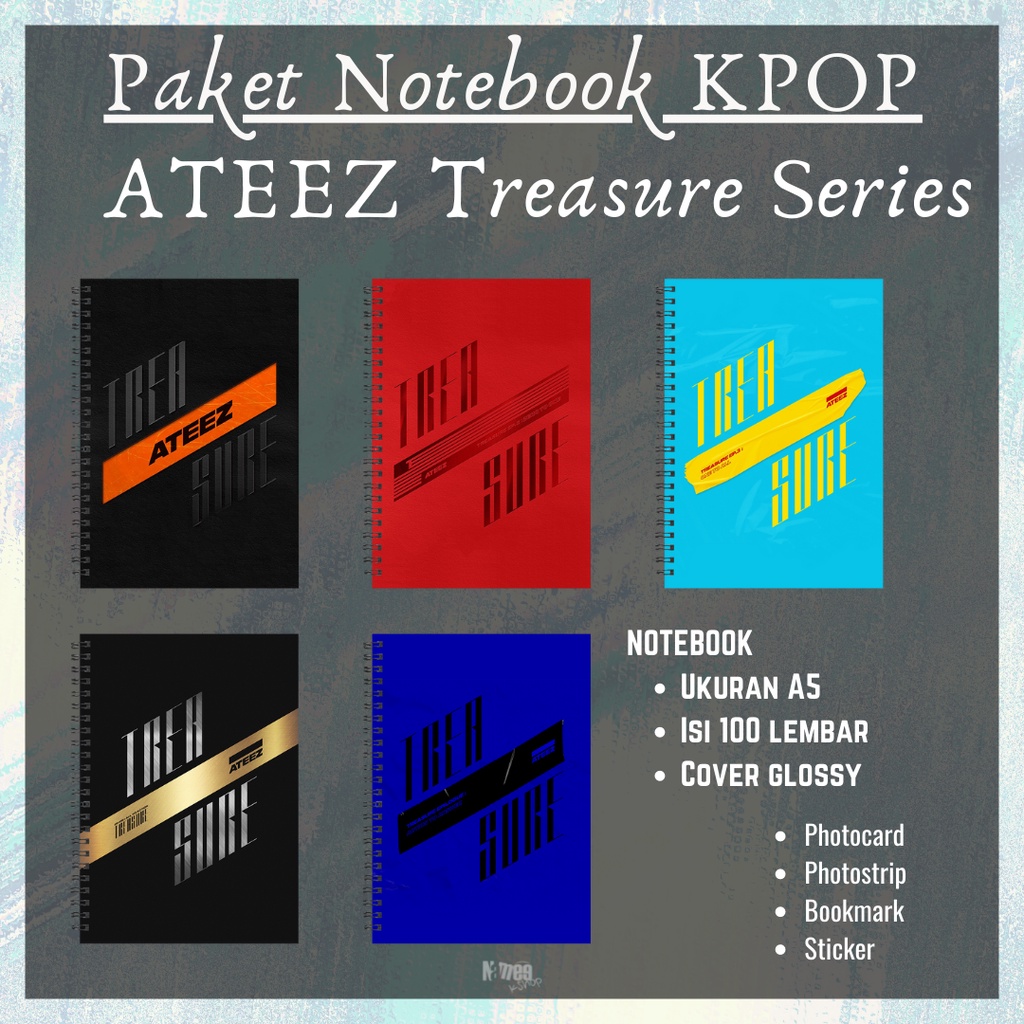 

ATEEZ Notebook Treasure Series