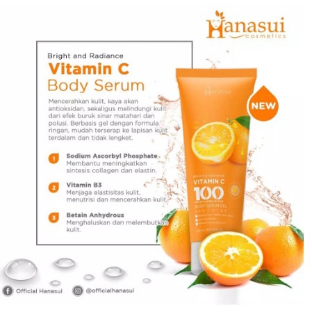 ✨SHASYA✨  HANASUI (✔️BPOM) Body Serum Gel 200mL | Hanasui Body Milky Lotion Goats