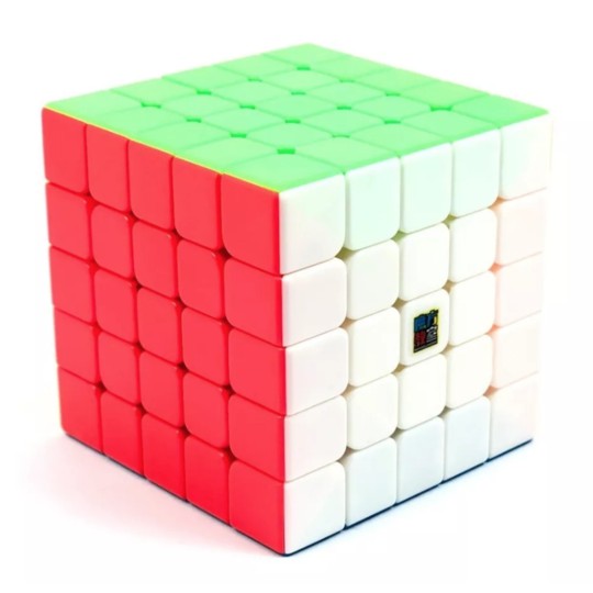 Rubik 5x5 Stickerless Moyu Meilong - Rubik 5x5 Moyu Stickerless