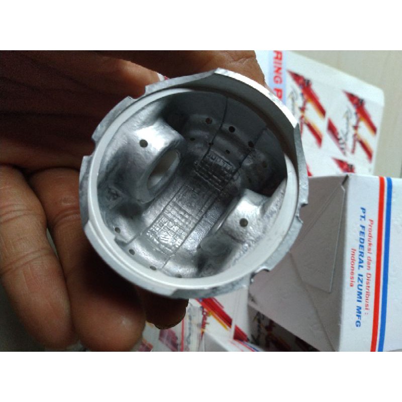 PISTON KIT RING SEHER FIM 2 IZUMI RACING DIA METER 53.5 54 54.5 55 55.25 PEN 13 MM JENONG MENTAH DOM