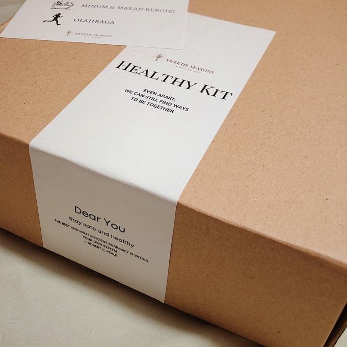 

✨Promo✨ Hari Ini Hampers Gift Box - Healthy Kit by Sweetie Seasons | New Normal Hampers Isoman | Hampers Vitamin serbuuu !