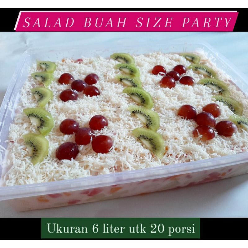 

Salad Buah Jumbo size 6 liter