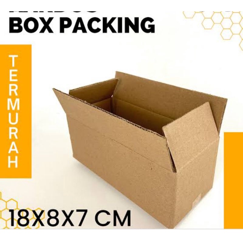 

Kardus packing 18x8x7 cm kemasan karton