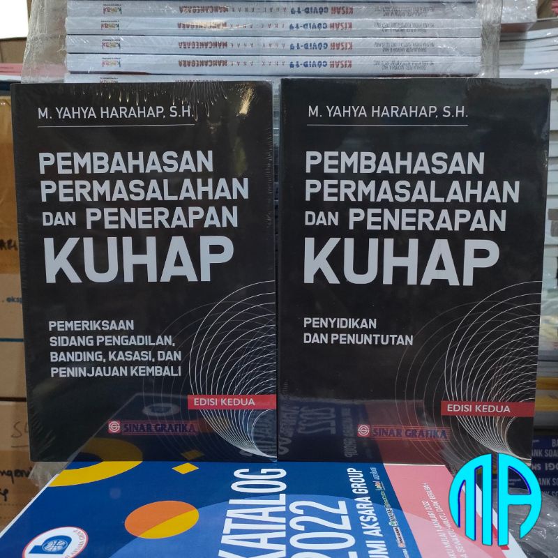 Original - Paket Buku Pembahasan Permasalahan dan Penerapan KUHAP - M. Yahya Harahap