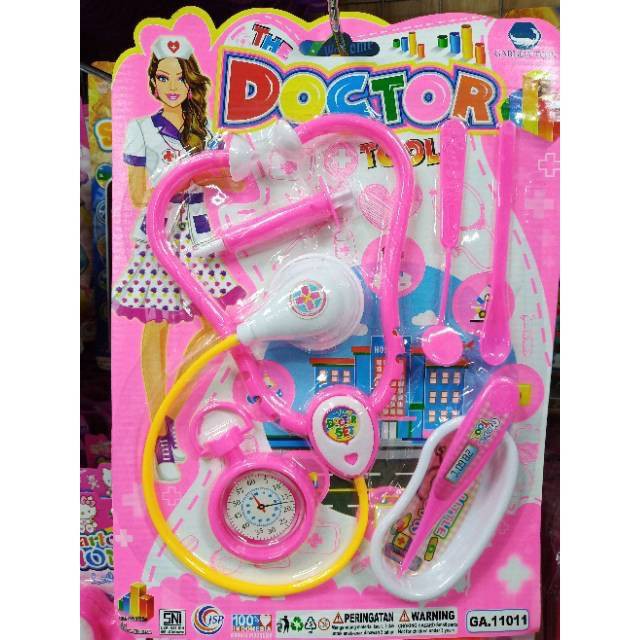 Doctor set / GA 11011 MAINAN DOCTOR SET / MAINAN PERLENGKAPAN DOKTER SET ORI