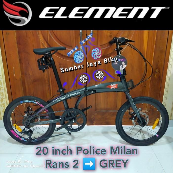 Nay / Sepeda Lipat 20 Inch Element Police Milan