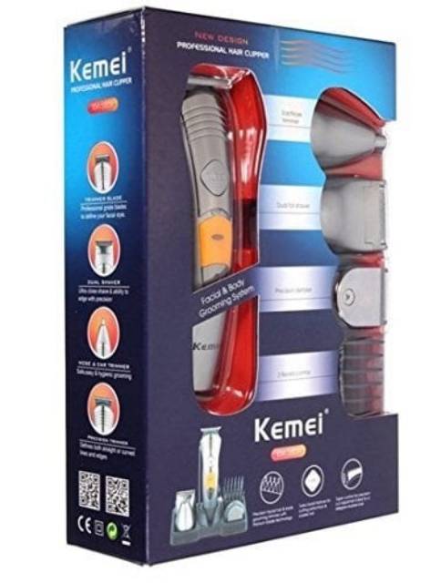 KEMEI KM-580A Shaver Alat Cukur Kumis Jenggot