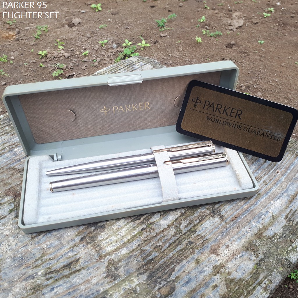 

Parker 95 Flighter Set Pen NOS – New Old Stock with Box