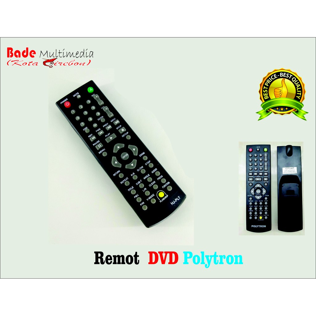 Remot DVD Polytron Tipe 2138 2139 2166 2167 Sampai 2192 2255 2268 dll