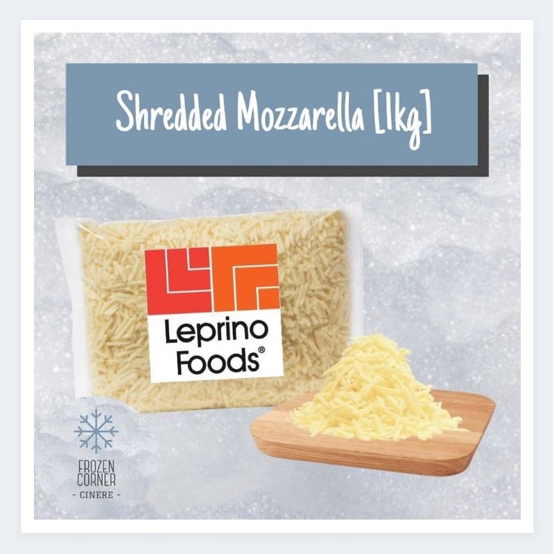 

[1kg] Shredded Mozzarella (Leprino Foods)