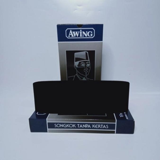 peci awing hitam original