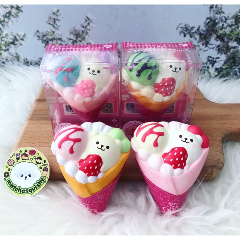 IBLOOM Mini marshemellow bear crepe