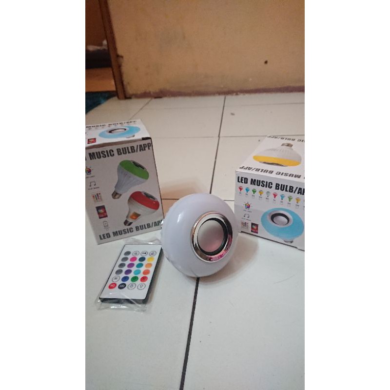 LED Speaker Bluetoth GRATIS Colokan on/off | Lampu Disko | speaker bluetoth | Lampu Led bluetoth