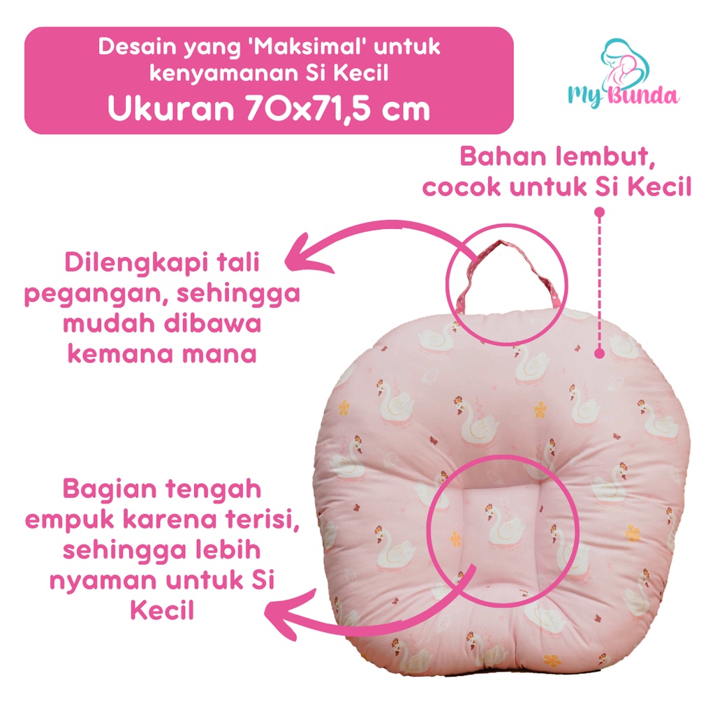 Sopa Bayi Bantal Sofa Bayi Multifungsi Sofa Baby Newborn untuk Sofa Duduk Bayi Jenis Sofa Bayi Jumbo Kasur Sofa Bayi New Born Kursi Sofa Bayi Belajar Duduk Cocok untuk Kado Lahiran - Motif SF02