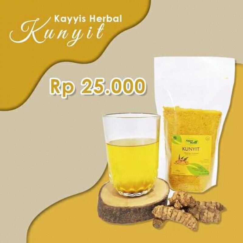 

Kayyis Herbal - Kunyit Bubuk Instan