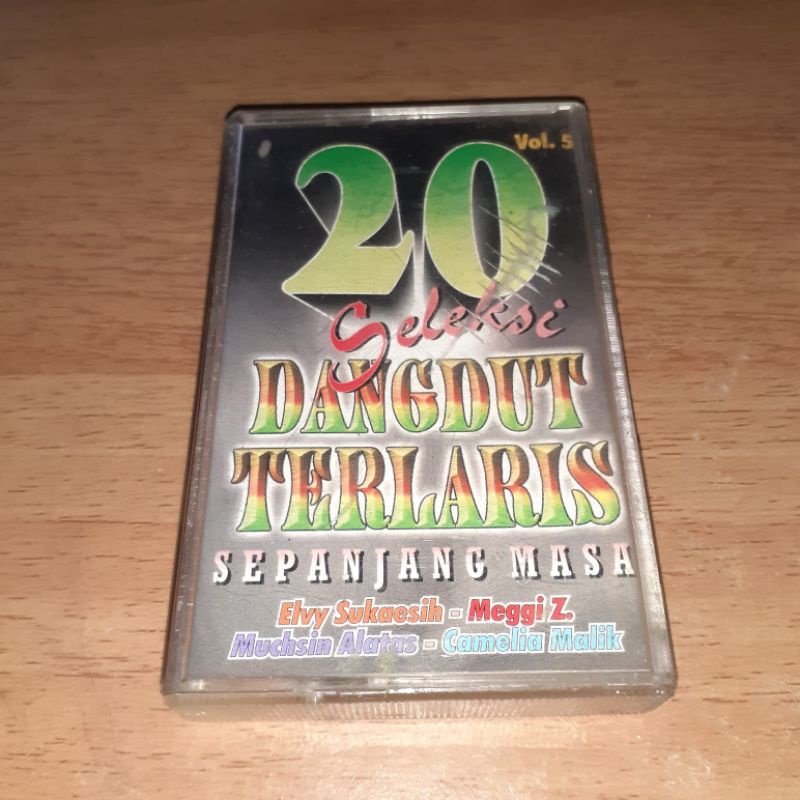 Kaset DANGDUT - 20 Seleksi Dangdut Terlaris - Elvy Sukaesih Meggi Z Muchsin Alatas Camelia Malik