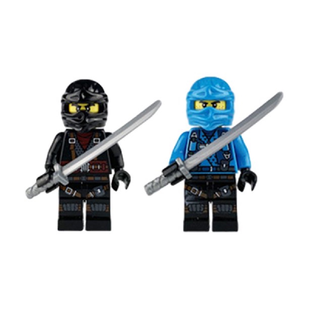 Xo 20pcs Mainan Balok Bangunan Partikel Kecil DIY Desain Boneka Ninjago Untuk Hadiah Ulang Tahun Anak