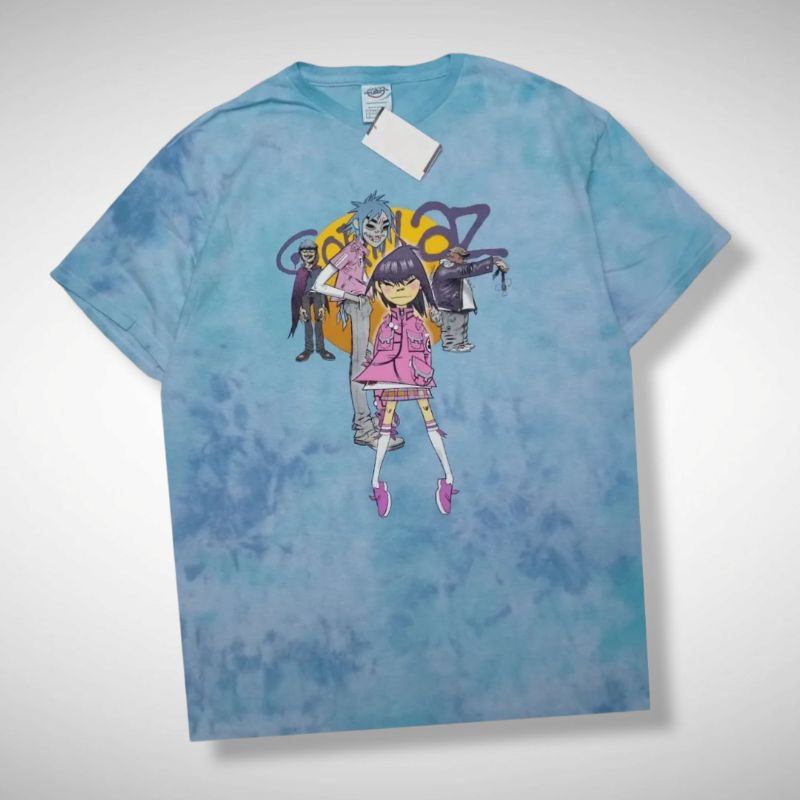 KAOS BAND OFFICIAL GORILLAZ - NOODLE TIE DYE