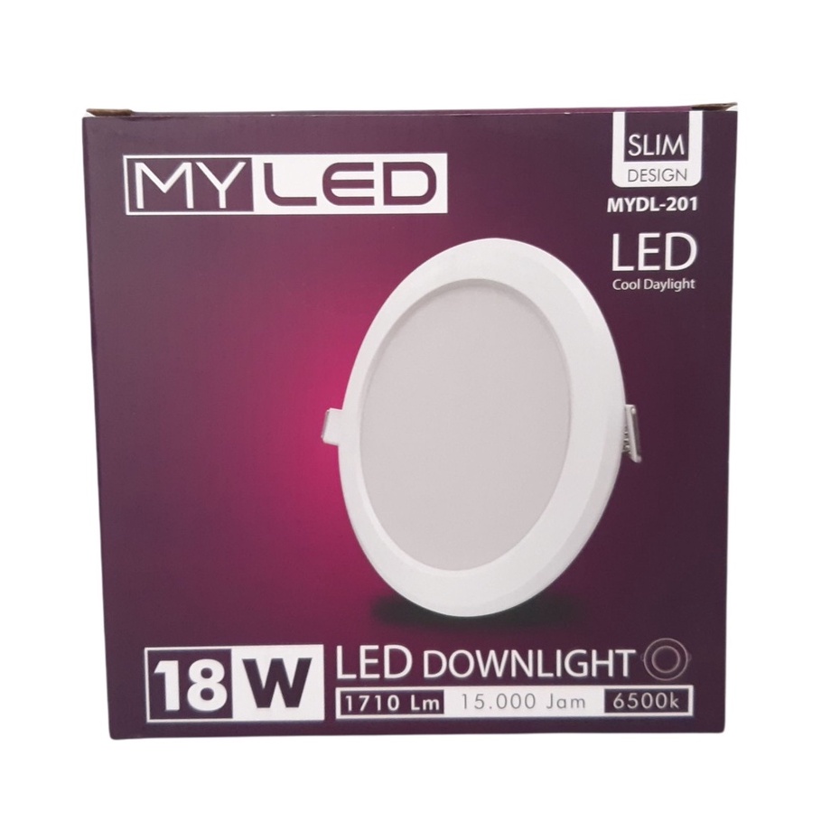 MYLED Lampu Downlight LED Inbow 18 Watt