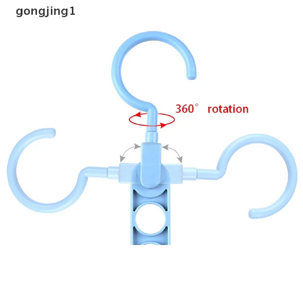 Ggg Gantungan Baju 9 Lubang Multifungsi Bisa Dilipat / Berputar