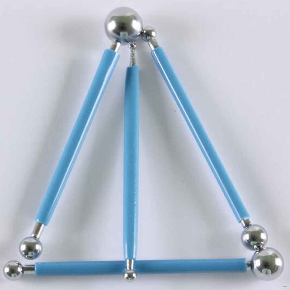 Set 4pcs Alat Modeling Kue Bentuk Bola Model Dua Sisi Bahan Stainless Steel
