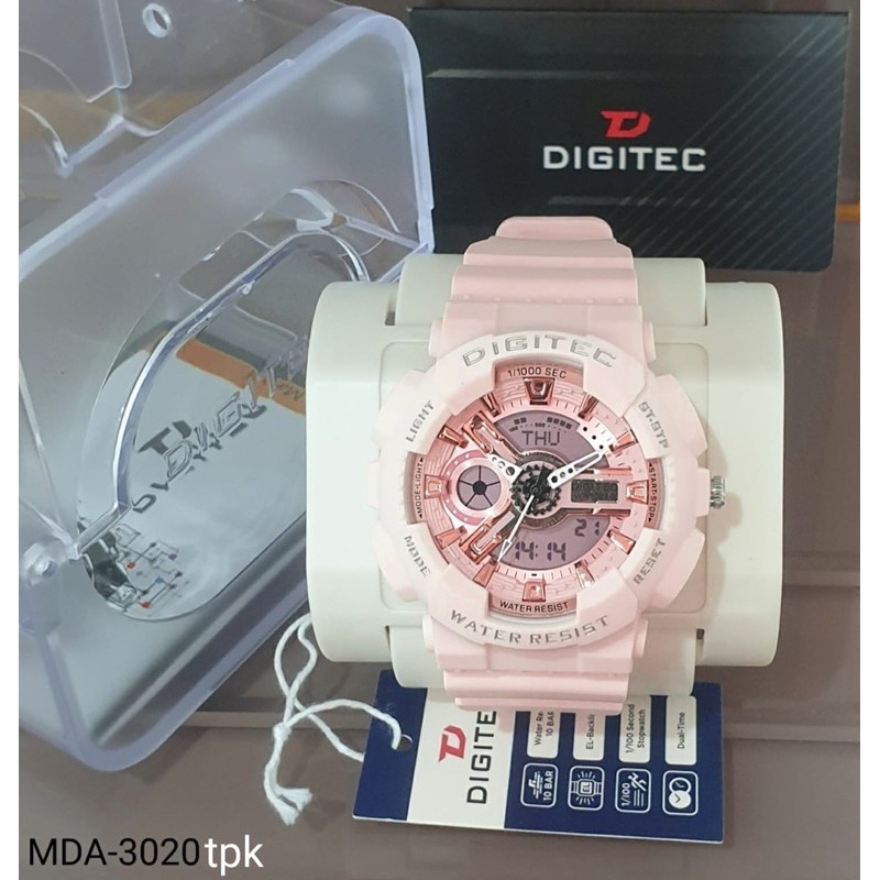 Digitec 3020 Original  Diameter 4.3cm Water resistant Include box mika + manual box garansi