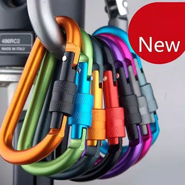 Carabiner Karabiner Gantungan Kunci Outdoor Camping besar murah