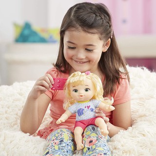 Jual BABY ALIVE - LITTLES CARRY ‘N GO SQUAD LITTLE ASTRID BLONDE HAIR ...