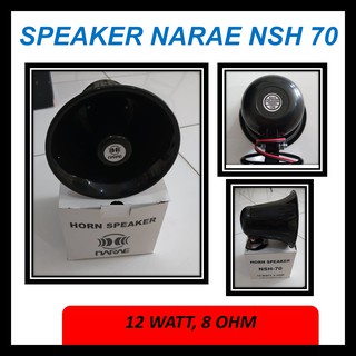 Sirine 13 suara dualtone dan Speaker NARAE NSH 70, MURAH Sepaket modul sirene klakson TOA Polisi Patwal