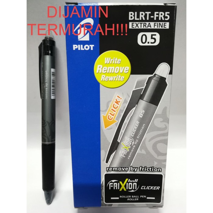 

Hadir Pulpen / Pen Frixion Pilot 0.5 & 0.7 ( Tinta Bisa Dihapus) Sale!!!