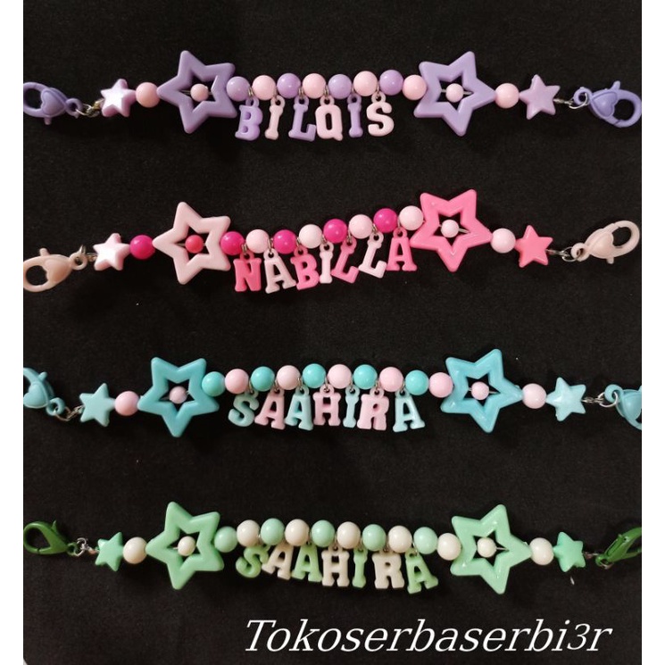 Konektor masker anak (bisa request nama &amp; warna)