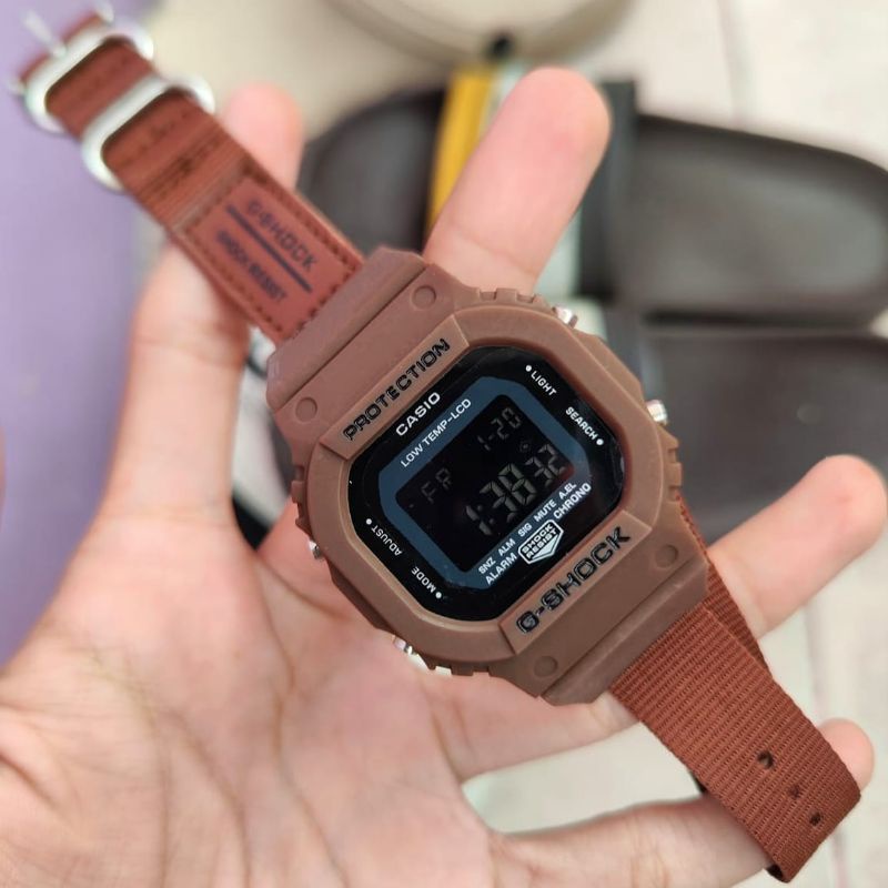 Jam Tangan DW5600 Kanvas Jam Tangan Kanvas Terlaris Pria