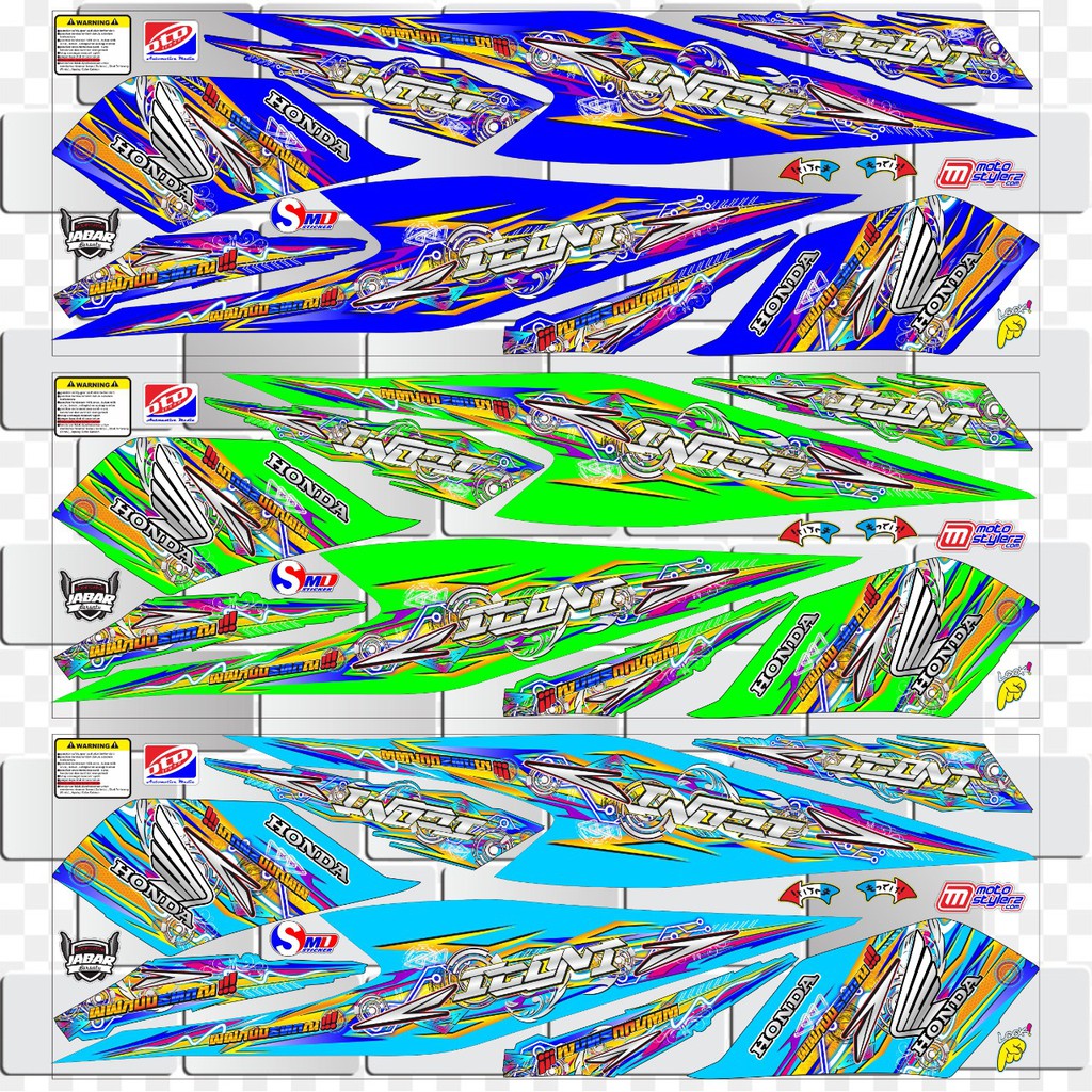 STRIPING VARIASI BEAT 2020 THAILOOK