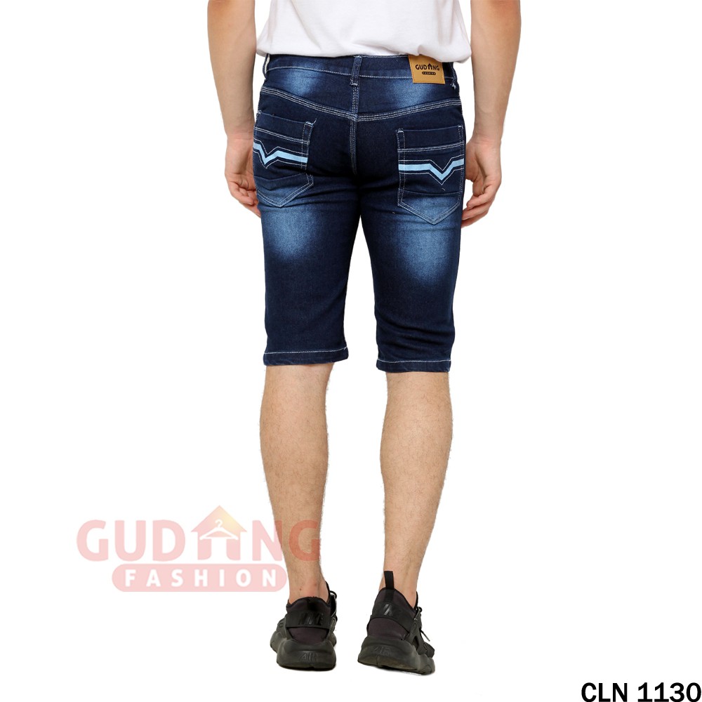 Celana Pendek Denim Pria Jeans Pendek Cowok - CLN 1130