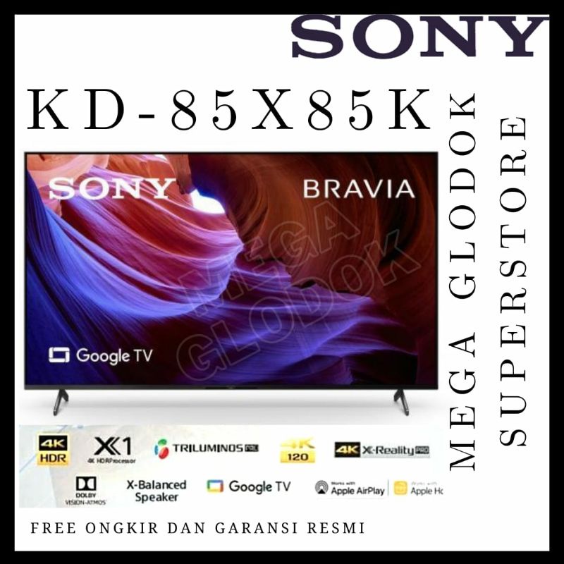 SONY 85X85K UHD 4K SMART ANDROID TV 85 INC KD-85X85K