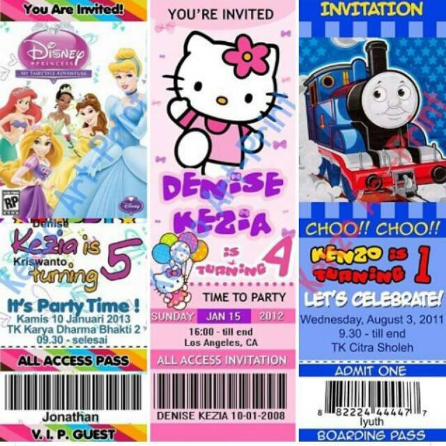 

Paket undangan pembatas buku isi 50 exp