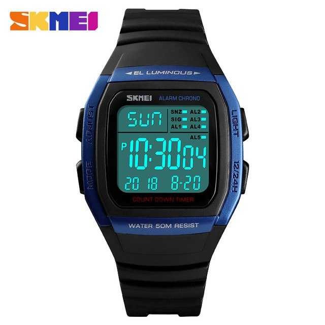 Baru SKMEI Jam Tangan Digital Pria - 1278 - Biru