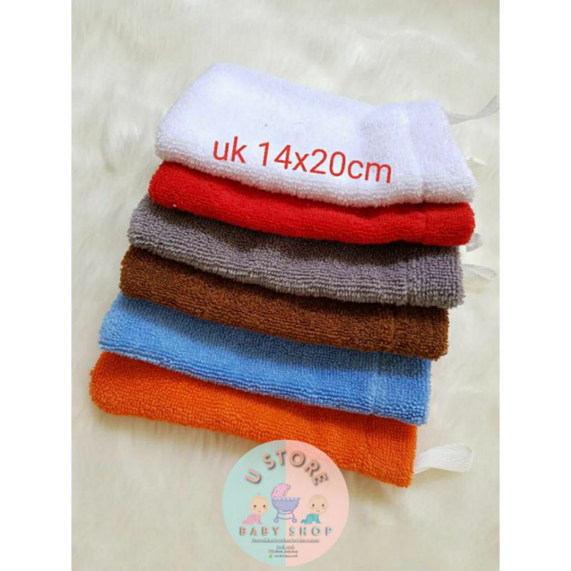 Washlap handuk bayi Washlap dewasa Washlap mandi full cotton Handuk wajah